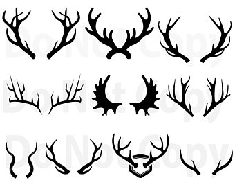 buck clipart antler