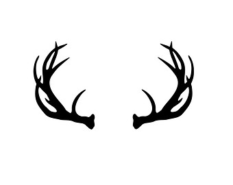 Antlers clipart.  collection of reindeer