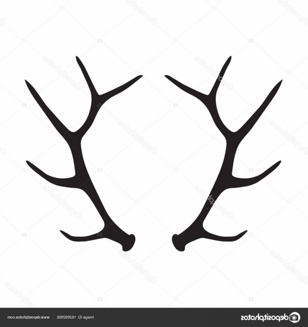 antlers clipart vector