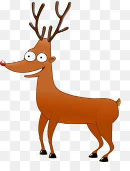 Rudolph reindeer santa claus. Antlers clipart reindeer's