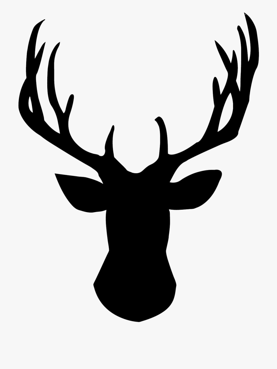 Free head down load. Antlers clipart stag