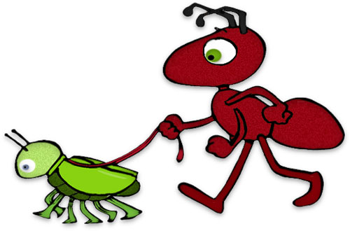 Ant clipart animation. Free black ants red