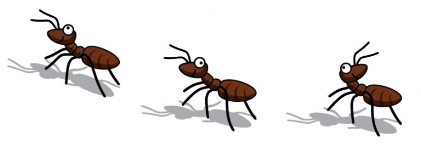 Icon ant silhouette royalty. Ants clipart coloring