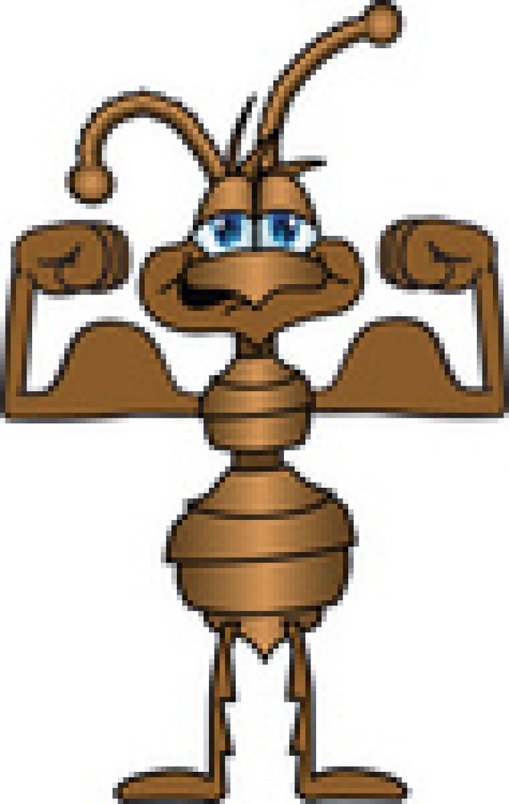 Ants clipart strong. Busy clip art library