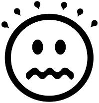 Face . Anxiety clipart