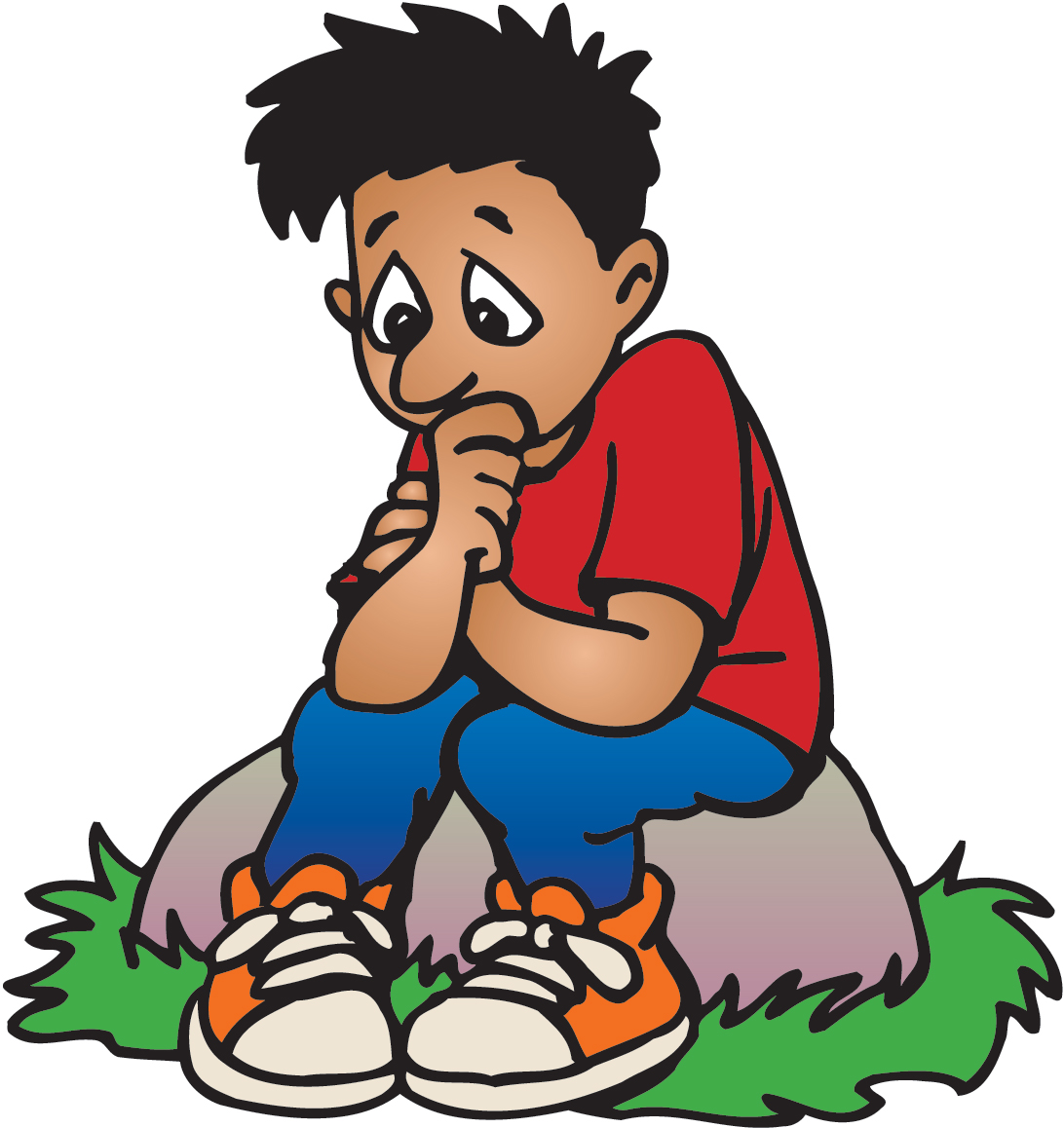 What to do and. Anxiety clipart boy