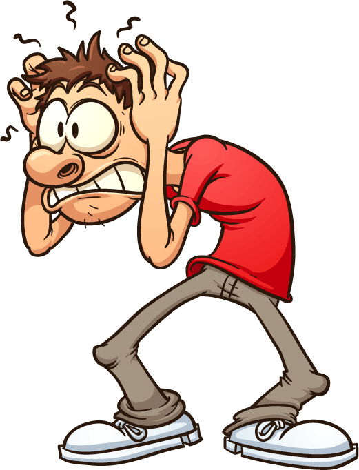worry clipart uneasy