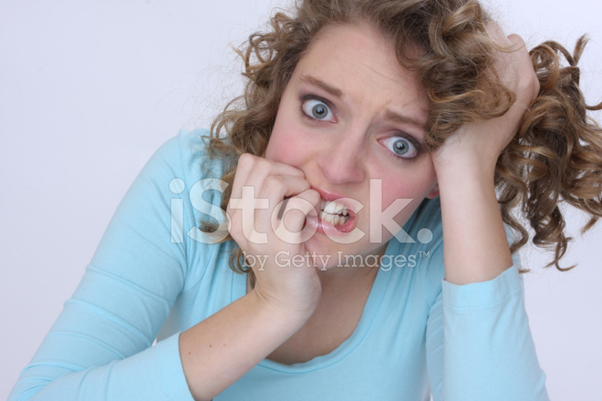 Anxiety clipart nail biting. Moment stock photos freeimages