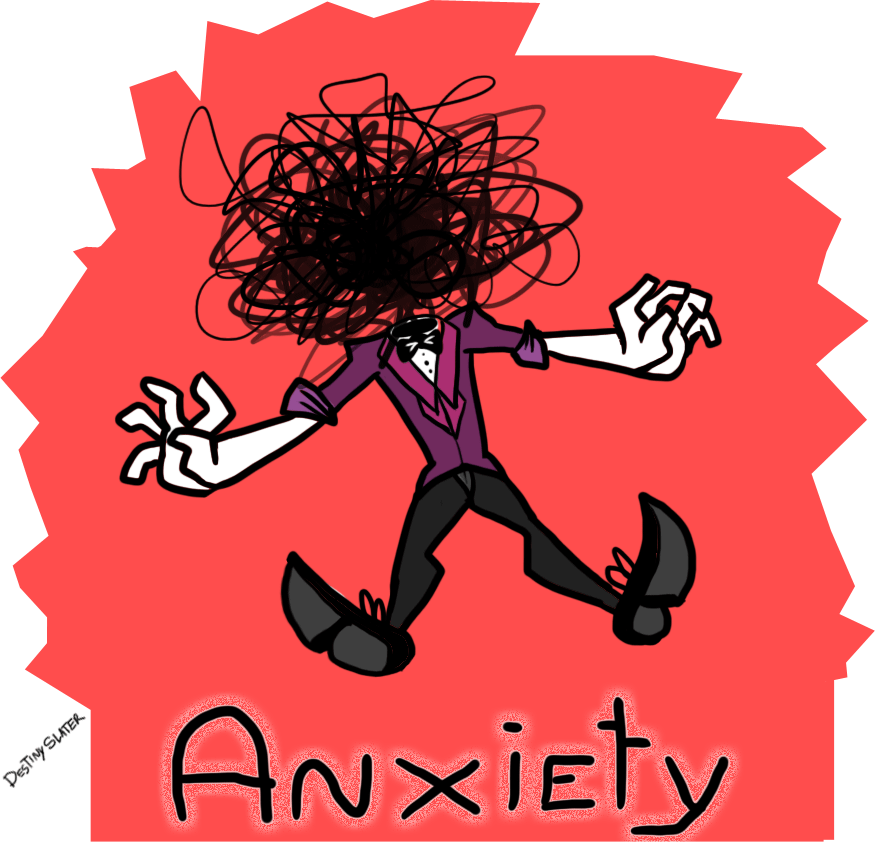 By reptonic on deviantart. Anxiety clipart tumblr transparent