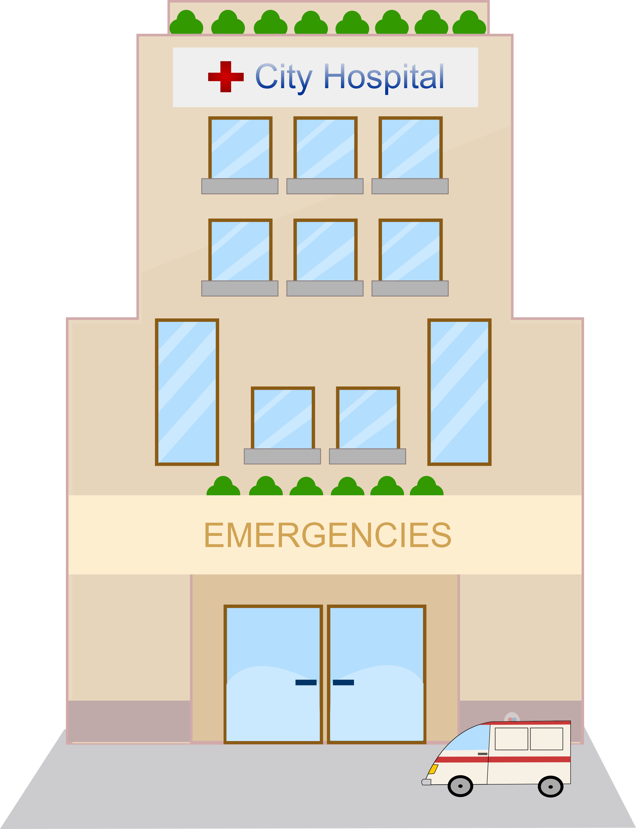 Grocery clipart school library building. Free hospital cartoons clip