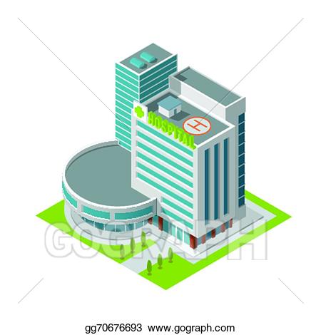 apartment clipart hospital building