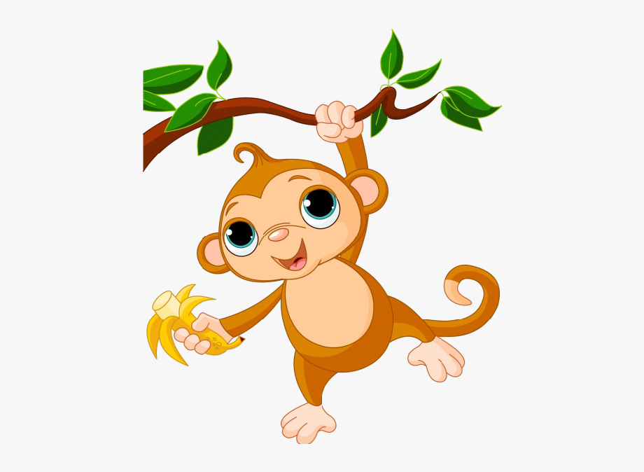 cartoon clipart monkey
