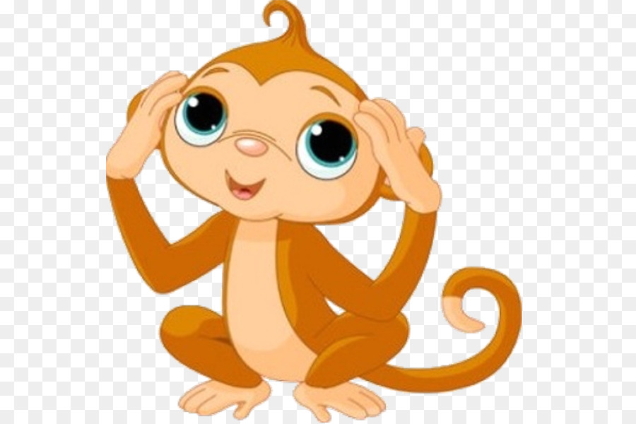 Ape clipart animated. Baby monkeys clip art
