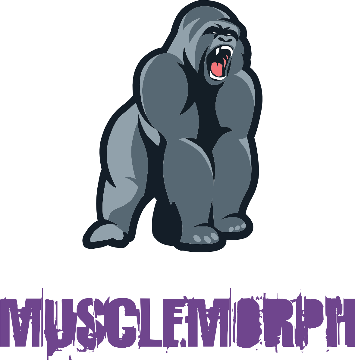 ape clipart bodybuilding