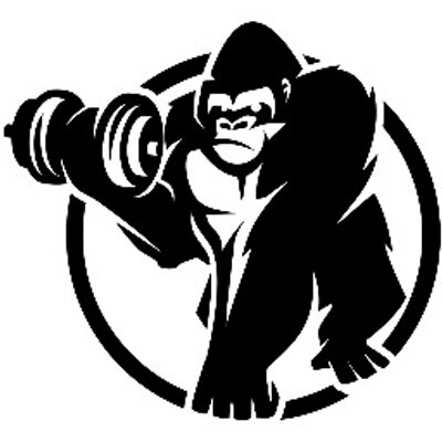 ape clipart bodybuilding