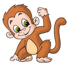 monkeys clipart cartoon