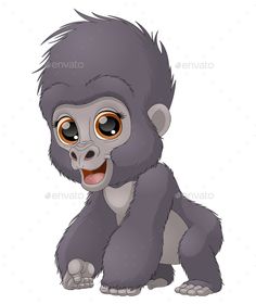 Ape female gorilla