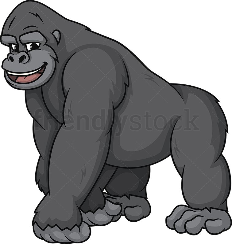 gorilla clipart real