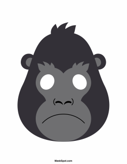 Ape gorilla mask