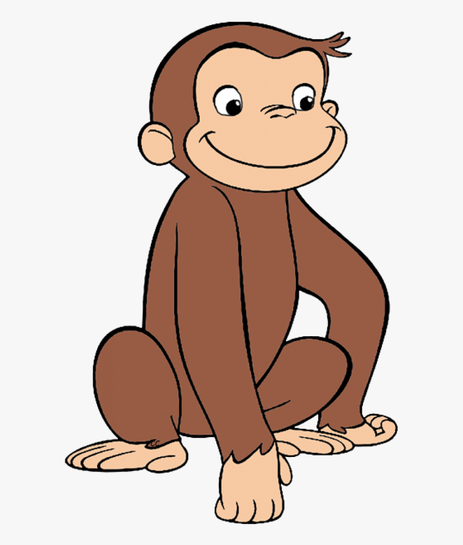 Hanging transparent . Clipart monkey curious george