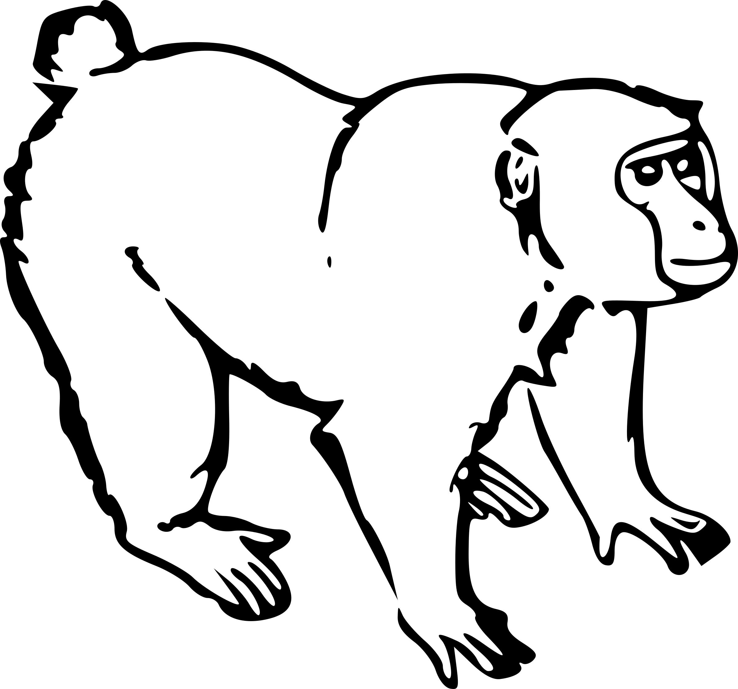 Ape clipart outline. Gorilla icons png free