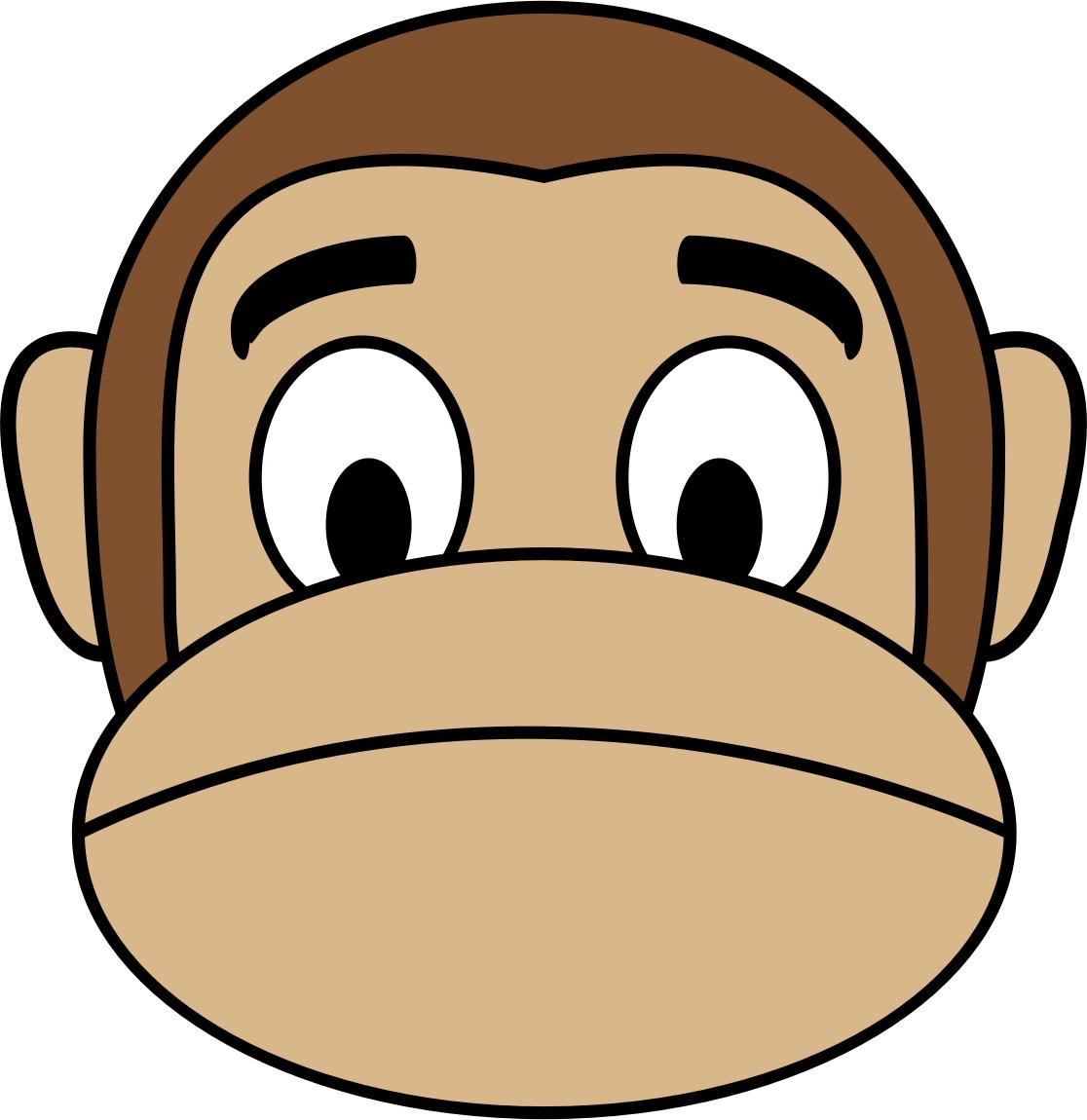 Ape clipart sad. Free monkey icons png