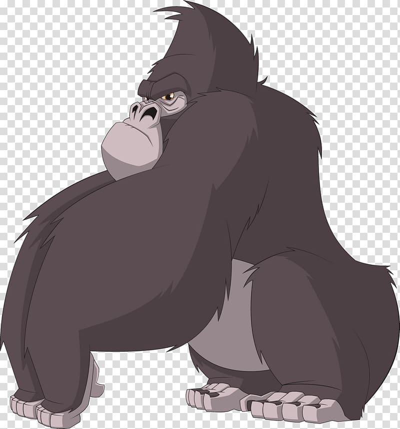 ape clipart zoo gorilla