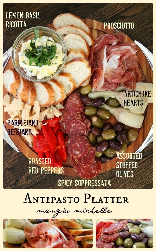 appetizers clipart antipasto