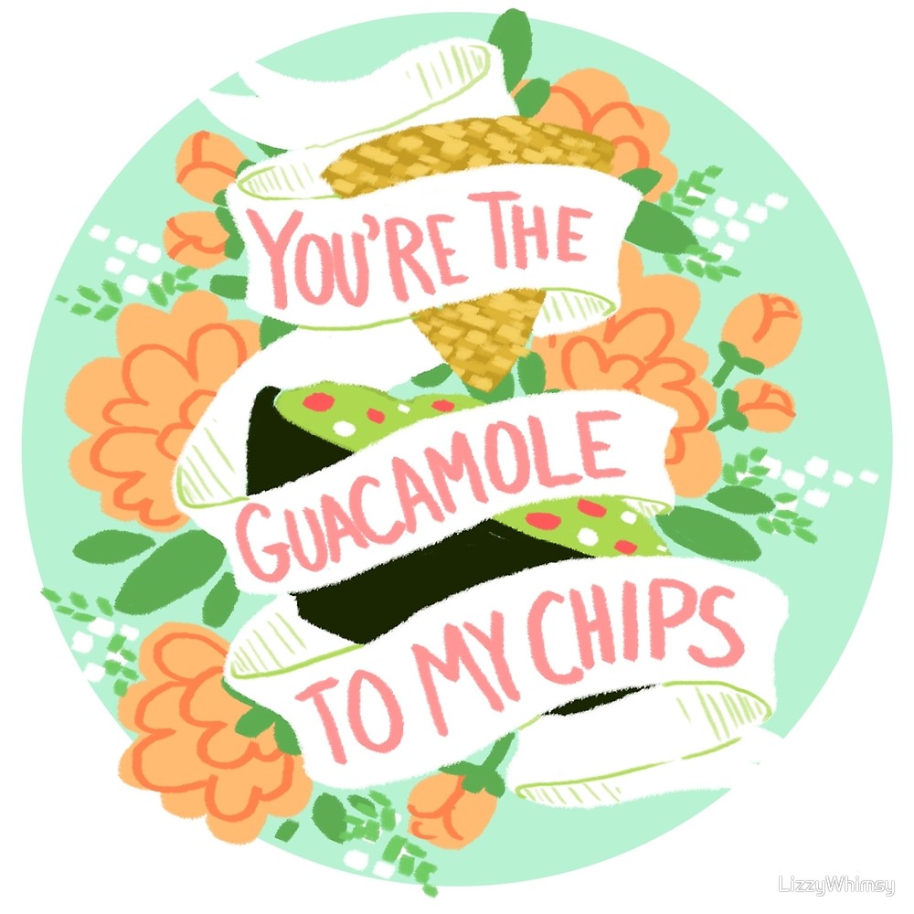 You re the to. Appetizers clipart chip guacamole