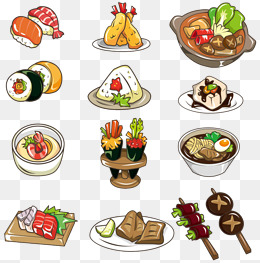 appetizers clipart gourmet food