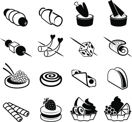 appetizers clipart hors d oeuvres
