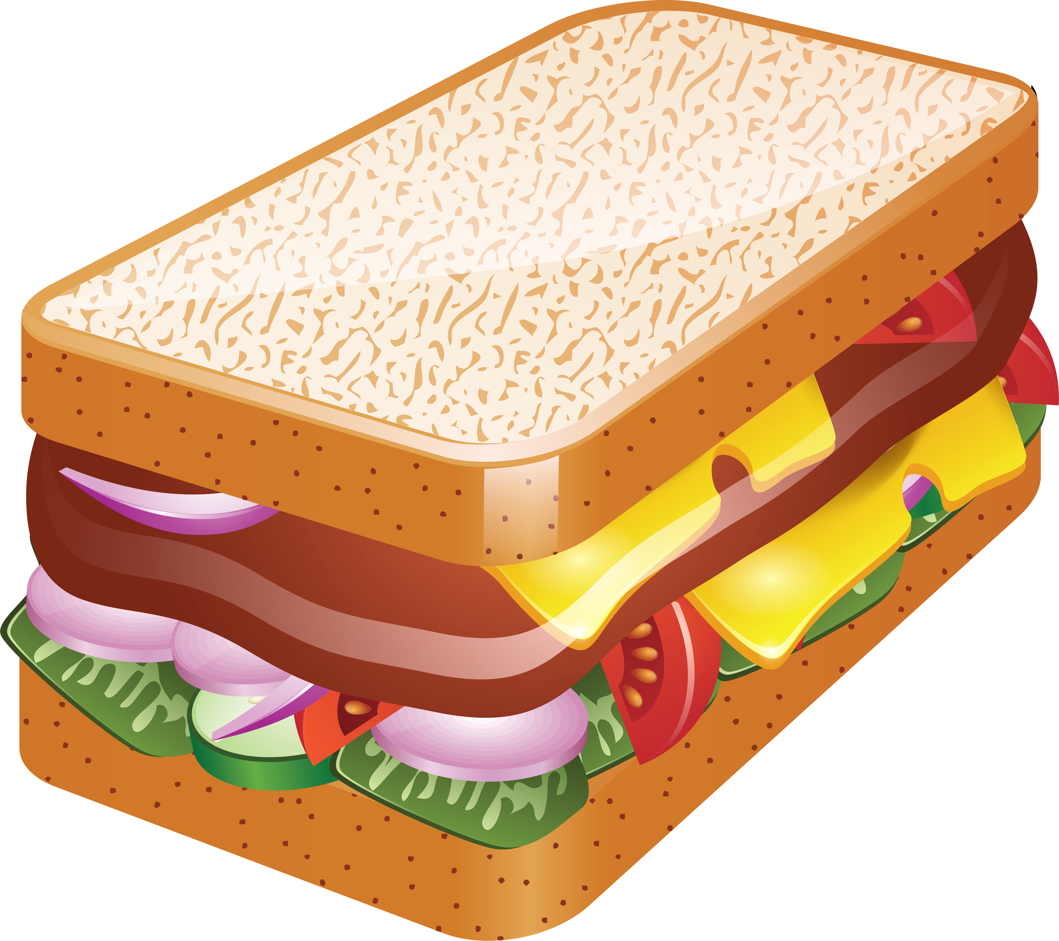 make clipart sandwich