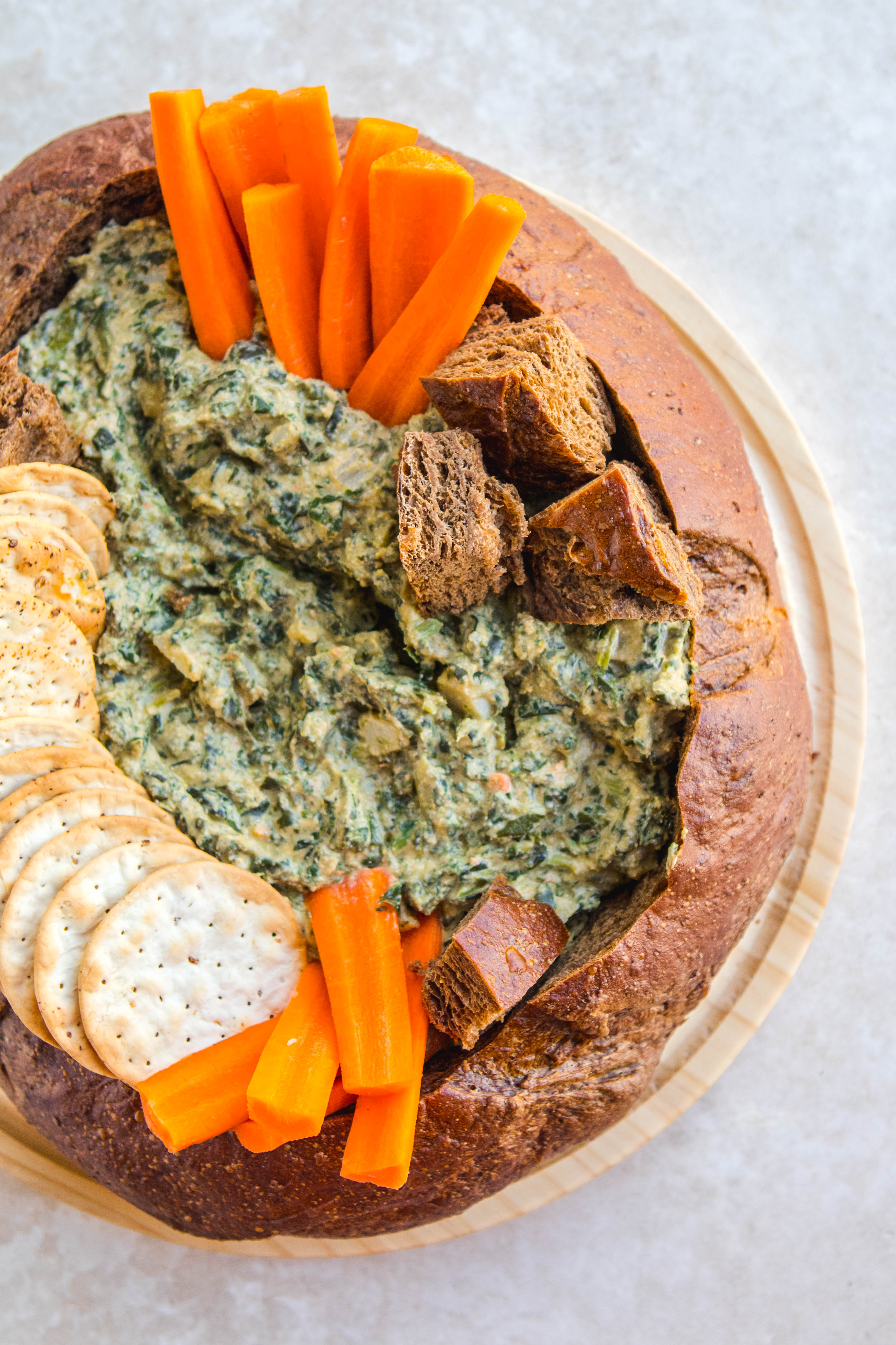 appetizers clipart spinach dip