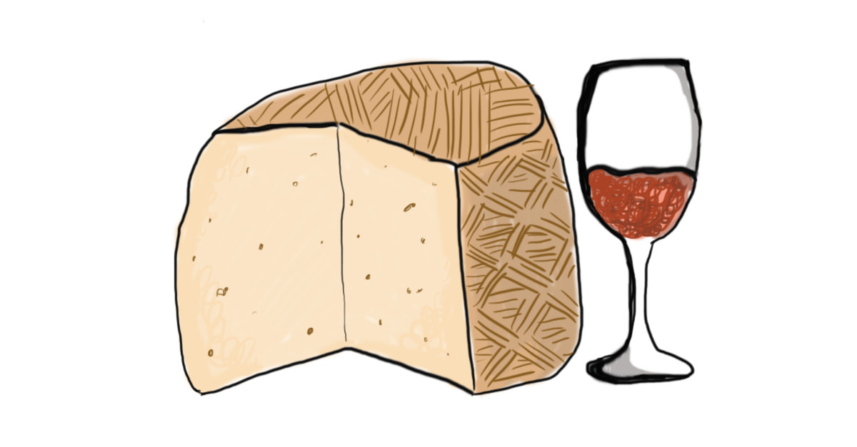 Appetizers clipart wine cheese. An illustrated guide to