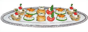Free. Appetizers clipart