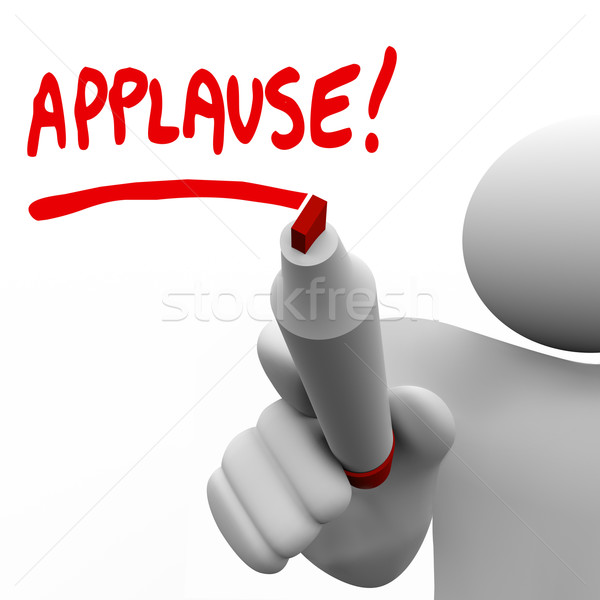Applause clipart appreciation award. Stock photos images and