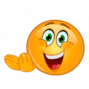 smiley clipart clapping