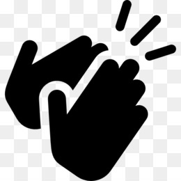 Clapping computer icons hand. Applause clipart instrument