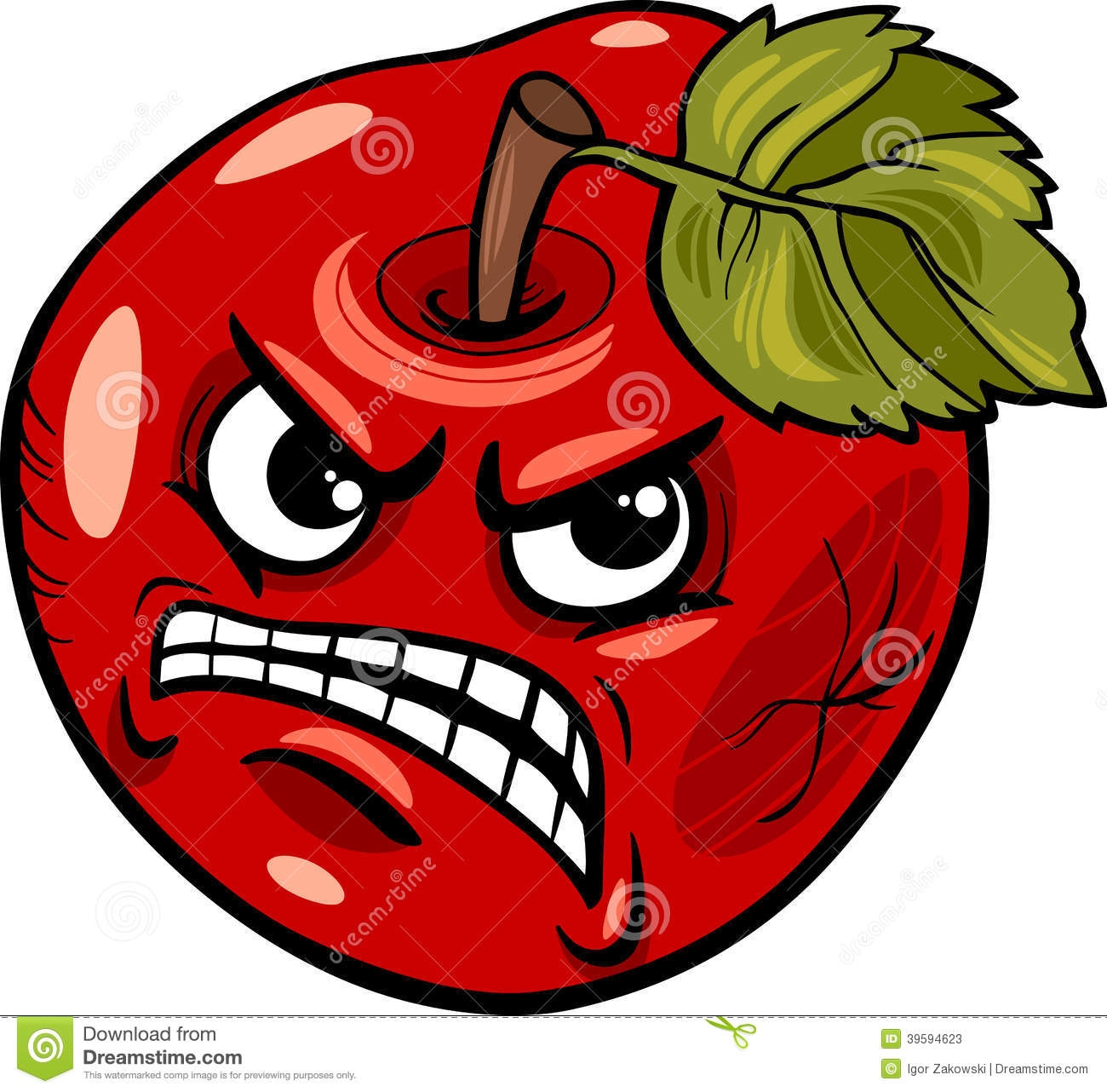 Apple clipart angry, Apple angry Transparent FREE for download on ...