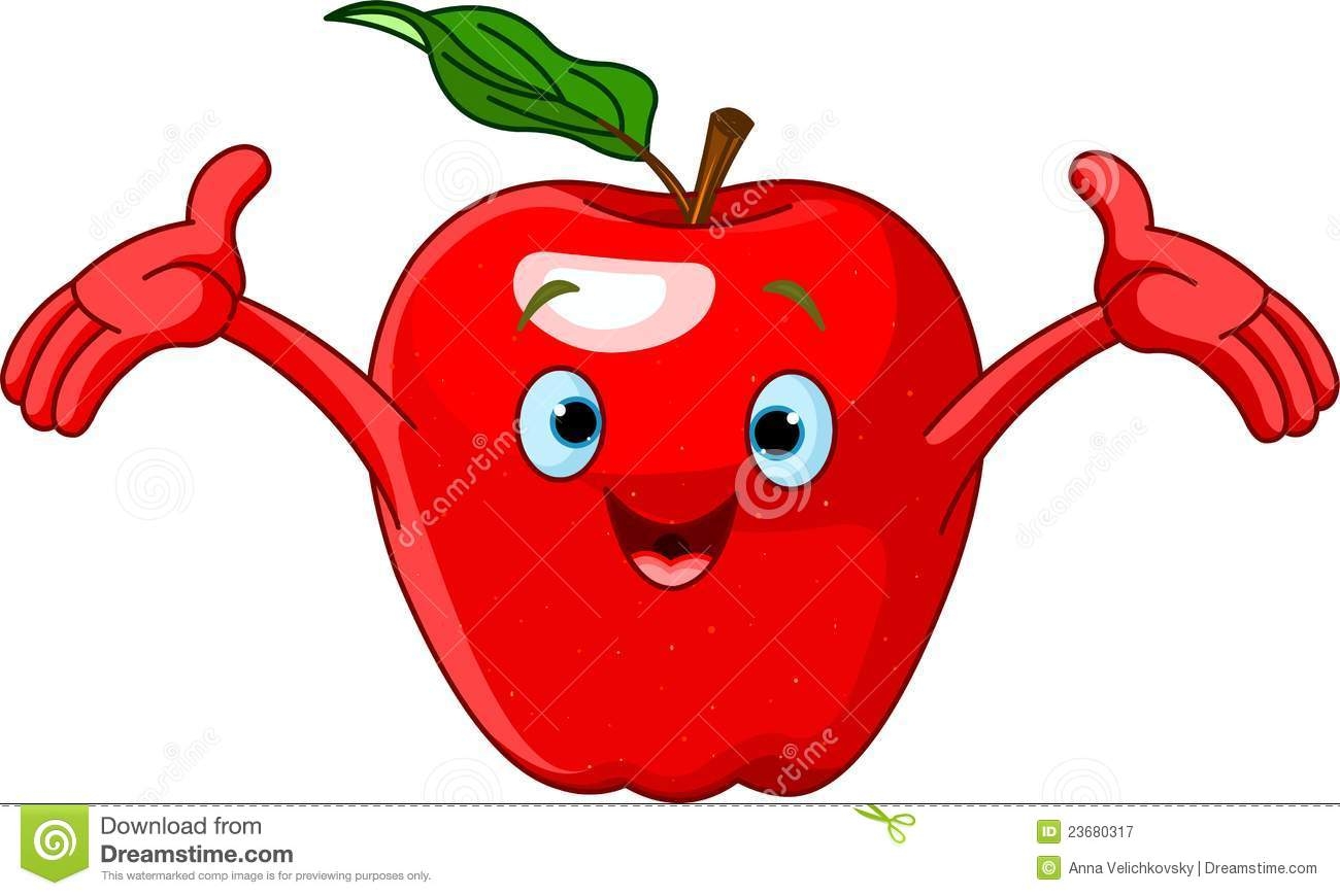 apple clipart animated