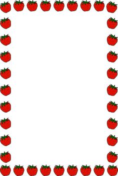 apple clipart borders