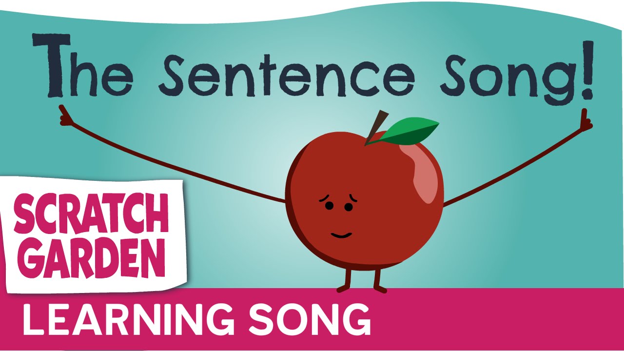 The sentence song scratch. Apple clipart capital letter