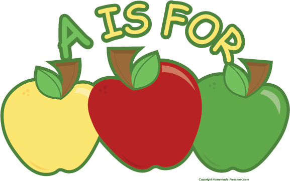 apples clipart number