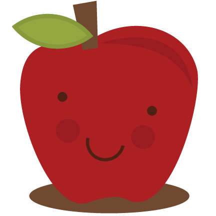 apple clipart cute