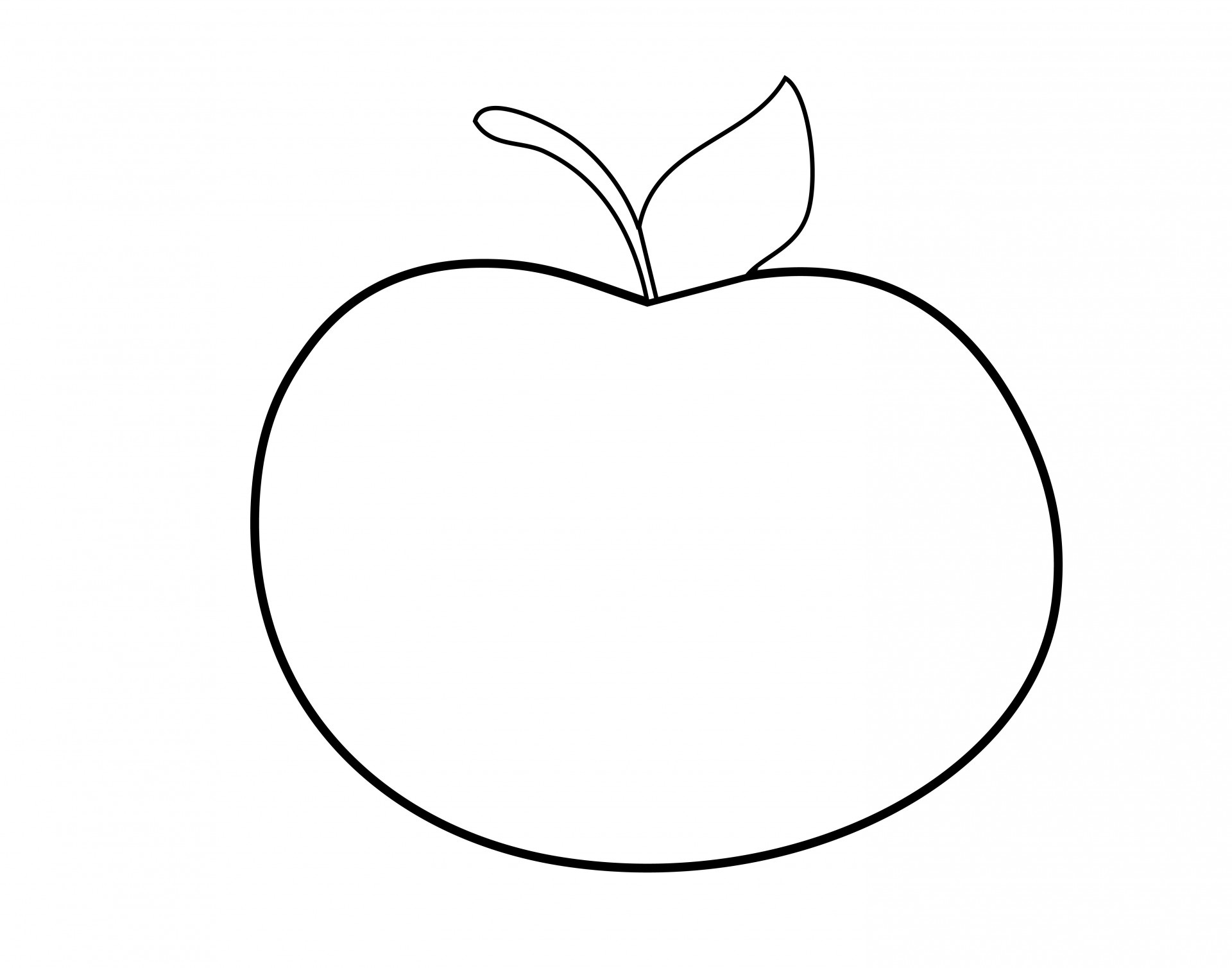 apple clipart drawing
