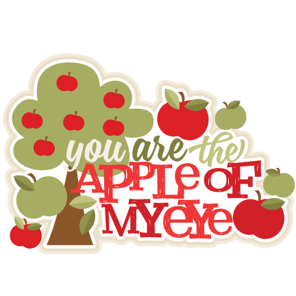 You are the of. Apple clipart eye