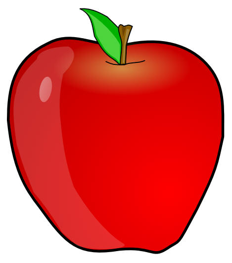 apples clipart teacher