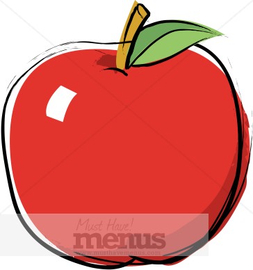 apple clipart food