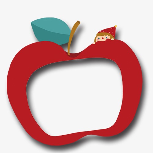 Apples clipart frame. Apple fruit png image