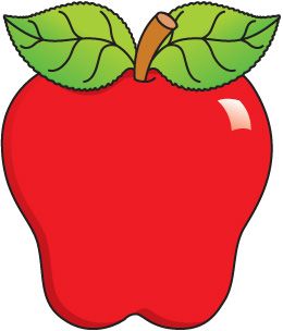 apple clipart kindergarten